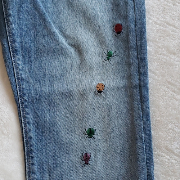 Lucky⭐ Brand Ava Mid Rise Skinny jean with ladybug - Picture 11 of 12